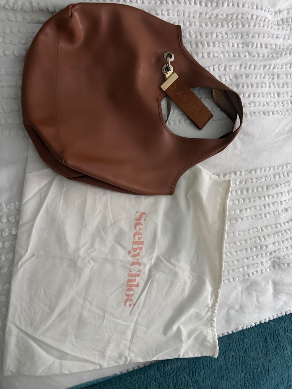 See By Chloe Brown Tote Bag